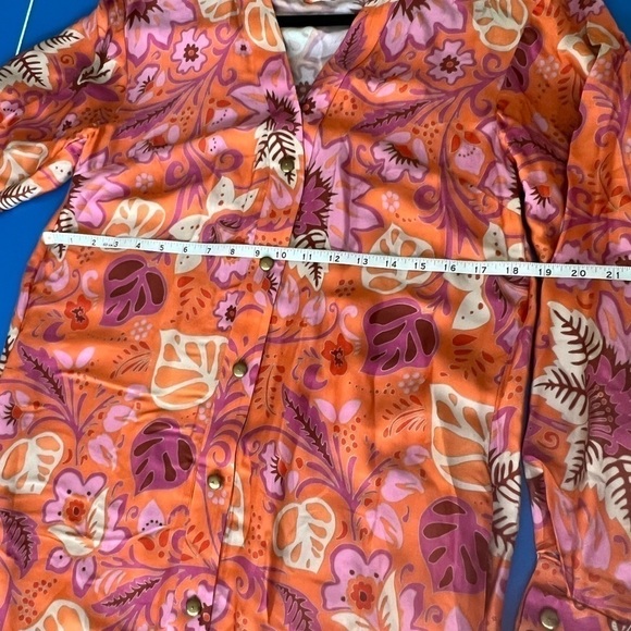 Alexis Button Down Caftan/Dress. Pristine Condition. Size M - Picture 3 of 7